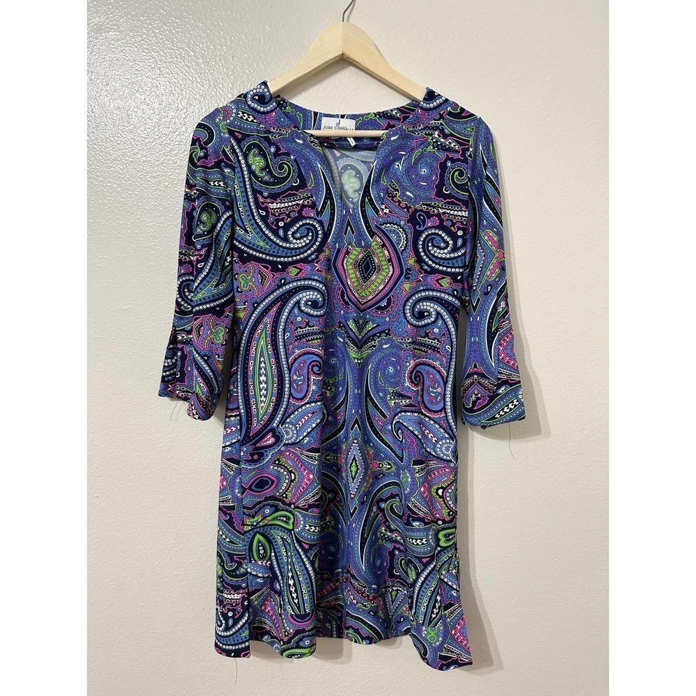 Jude Connally 3/4 Sleeve Print Dress